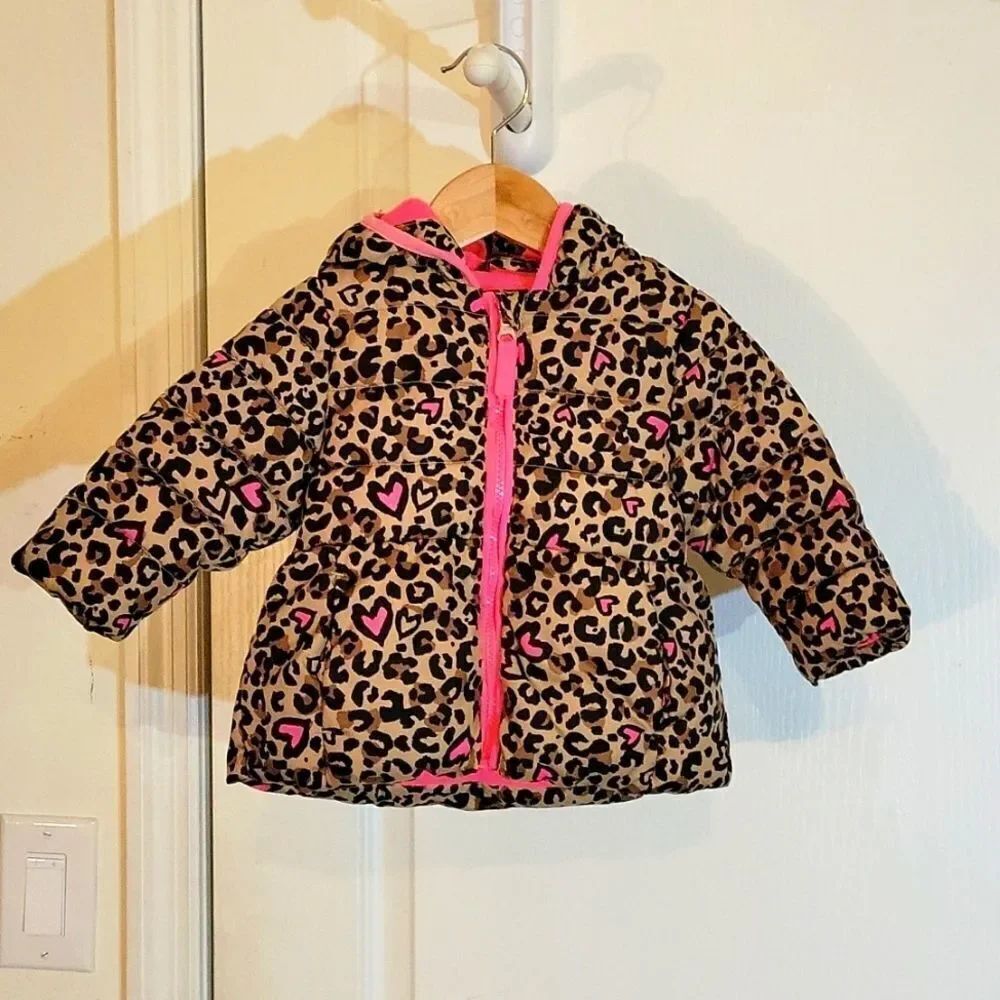 HEALTHTEX BABY ANIMAL PRINT DESIGN COAT